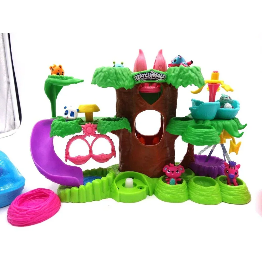 Hatchimals CollEGGtibles Tree House Hatchimal Nursery Playset an Eggcartons and‎